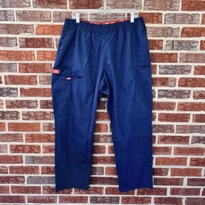 Dickies Scrubs Pull-on‎ Elastic Waist Cargo Pant 86106P Navy Dickies XL Petite